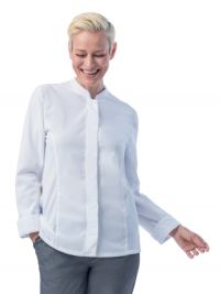 Leiber Kochjacke Damen Weiß